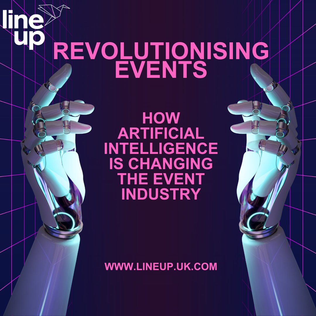 LineUpUK's tweet image. In case you missed it, check out Line Up's latest blog! We focus on how Artificial Intelligence can benefit the events industry. Visit us at: lineup.uk.com/blog
#artificialintelligence #eventplanning #eventmanagement #eventindustry #LineUpPeople #TransformingAudiences