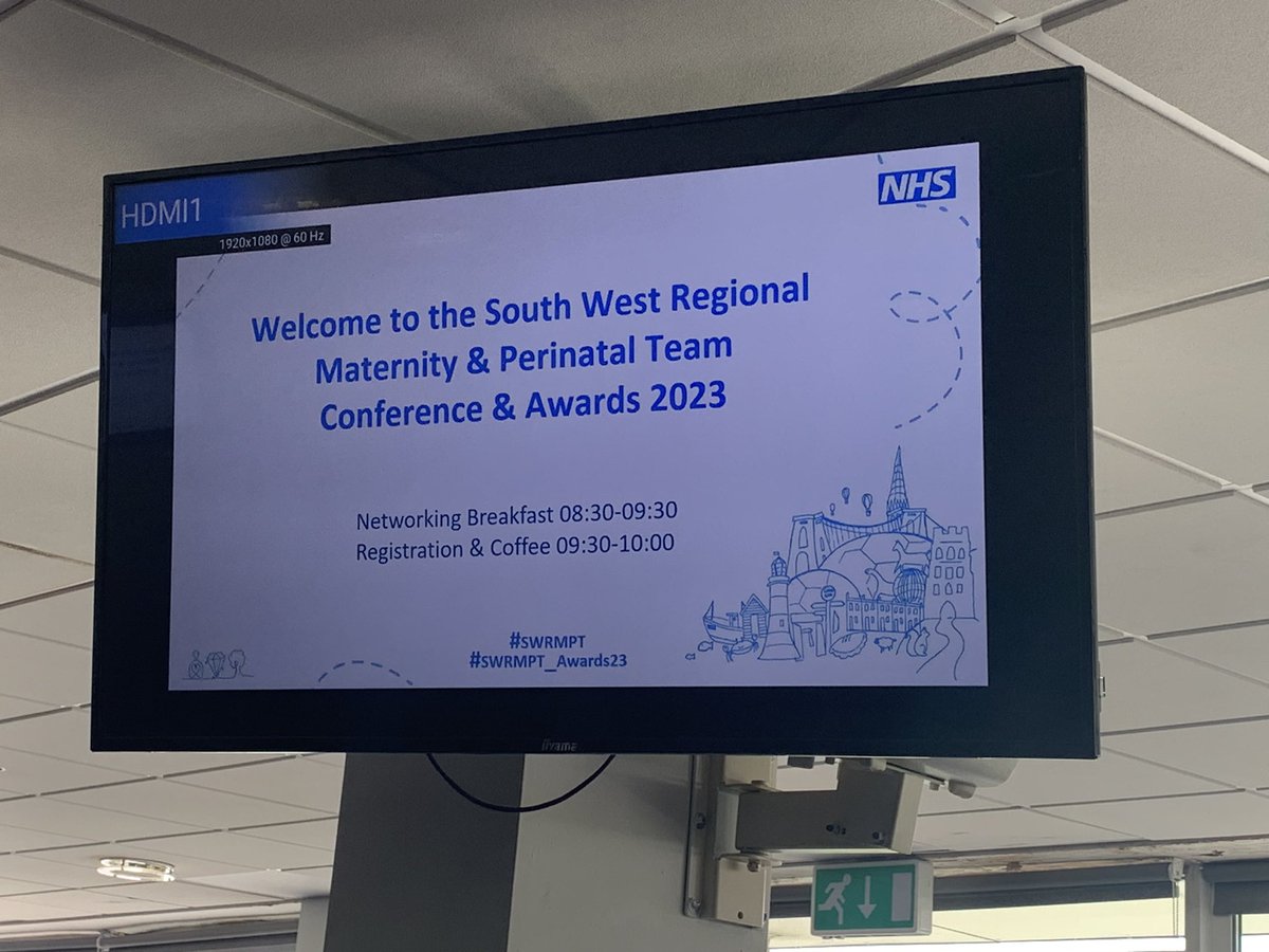 laurakgoodwin's tweet photo. All set up at the South West Regional Maternity & Perinatal Team Conference & Awards ๐ฅณ๐ฅณ
Ready to talk to people about our work on prehospital birth and neonatal hypothermia in the South West - funded by @sw_ahsn ๐ถ๐ก๏ธ
#SWRMPT #SWRMPT_Awards23
@REACHBristol @CHCR_UWE https://t.co/pWS9MBCeo4