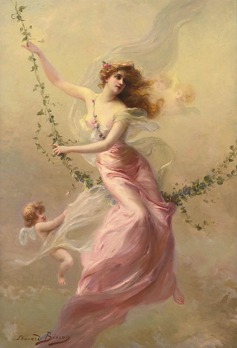 AcademiaAesthe1's tweet photo. "The Swing" by Édouard Bisson (1856-1939) https://t.co/J01vP45mxI