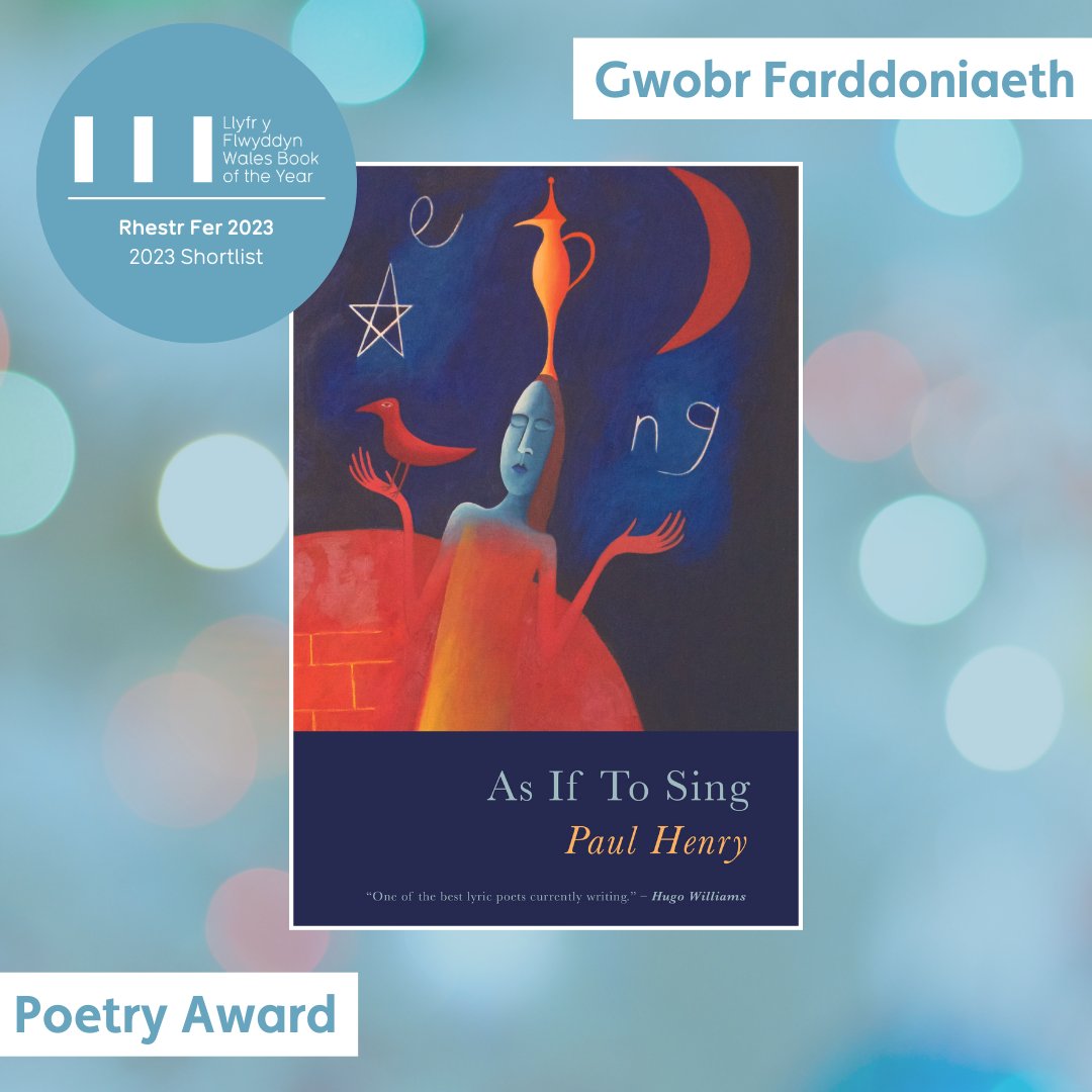 We’re delighted that two of our authors are on the shortlists for Wales Book of the Year 2023! Voting is now open for the People’s Choice Award via <a href="/WalesArtsReview/">Wales Arts Review</a> bit.ly/WBOTYVoting23. Vote for ‘This is Not Who We Are’ by @growriter &amp; ‘As If To Sing’ by Paul Henry now.