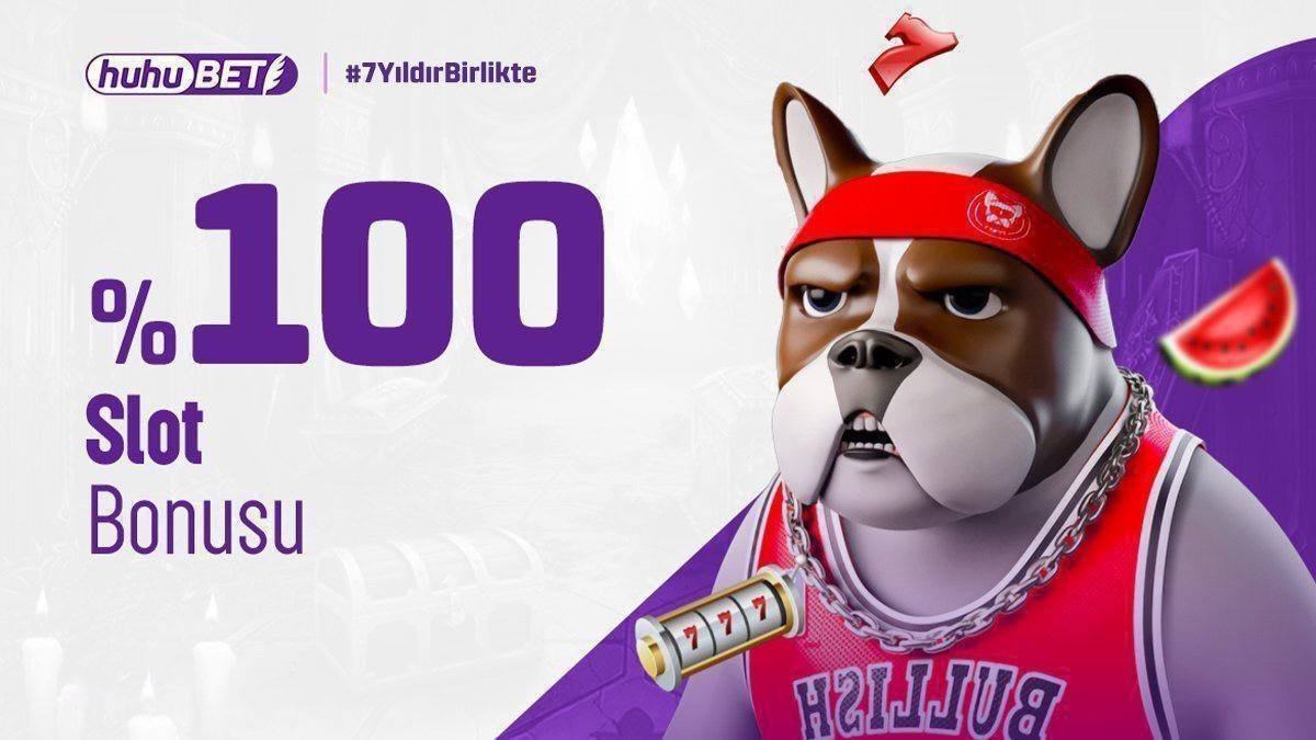 🍭 Huhu’da her gün Slot günü!

Bugüne Özel; 🎁 % 100 Slot Bonusu 

 + Her gün geçerli % 50 Slot Bonusu

 🪩  Günlük 500.000 ₺ çekim!

💸 Tek seferde 125.000₺ çekim!

  #KeyifleOyna  •  HuhuBet.social