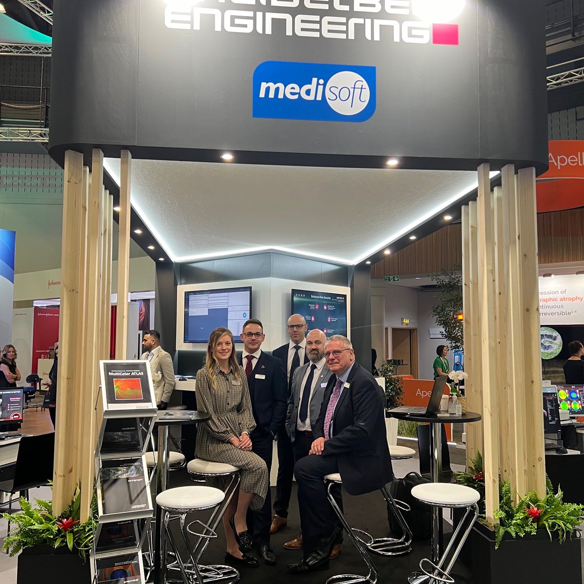 HeidelbergEngUK's tweet photo. The Heidelberg Engineering and Medisoft Limited teams are ready for this years Royal College of Ophthalmologists (RCOphth) Congress in Birmingham.
Visit us for demonstrations of the ANTERION and SPECTRALIS platforms.
#RCO #ANTERION #SPECTRALIS https://t.co/vOv3rhNKBN