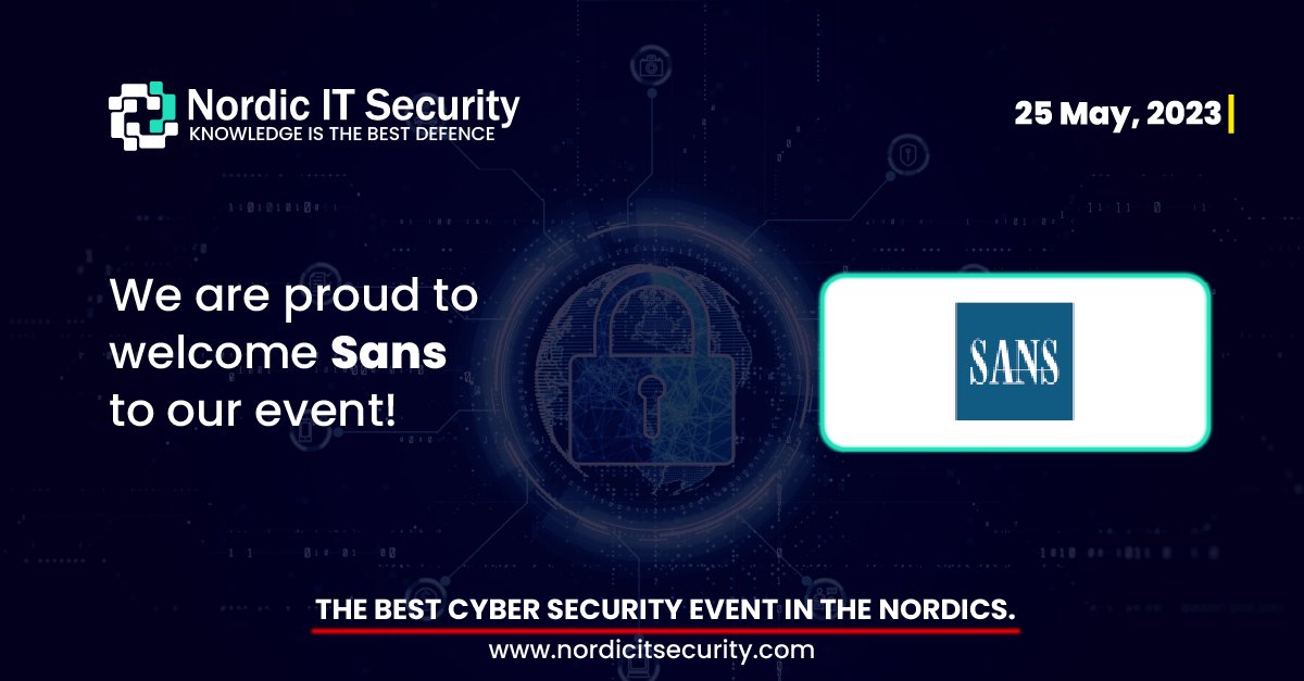 Learn about the latest advancements in #Cybersecurity training from SANS Institute at Nordic IT Security 2023 on 25 May 2023. As the most trusted resource for training, certifications, and research, our team will be onsite to answer your questions.
nordicitsecurity.com/partnership/sa…