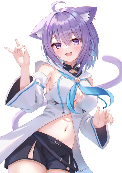 この服スースーして気持ちいいね #絵かゆ #絵フブキ