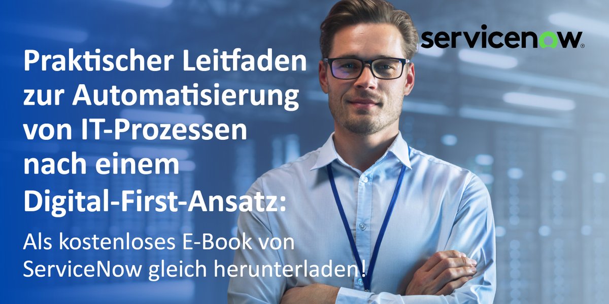 Team_FROX's tweet image. Wie Sie IT-Prozesse optimieren, Veränderungen vorantreiben, Ziele erreichen und das Unternehmenswachstum nach einem Digital-First-Ansatz fördern: kostenloser Leitfaden von @ServiceNow für die #Automatisierung von IT-Prozessen: hubs.la/Q01Lkks20

#prozessautomatisierung