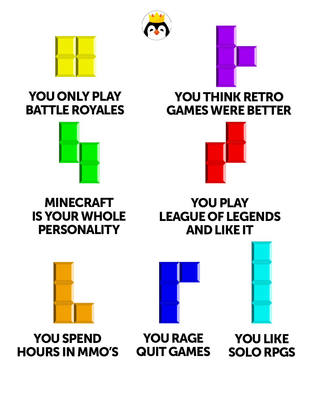 Rage Quit!  Play tetris, Tetris, Games