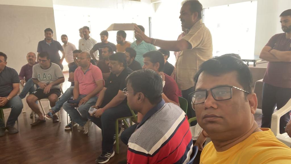 ev1stf's tweet photo. STF टीम आप सभी का धन्यवाद करता है इस मीटिंग को सार्थक बनाने के लिए। हमारे प्रयास हमेशा की तरह इस बार भी सफल होंगे सोसाइटी की बेहतरी के लिए 🙏 https://t.co/cc416q0xup