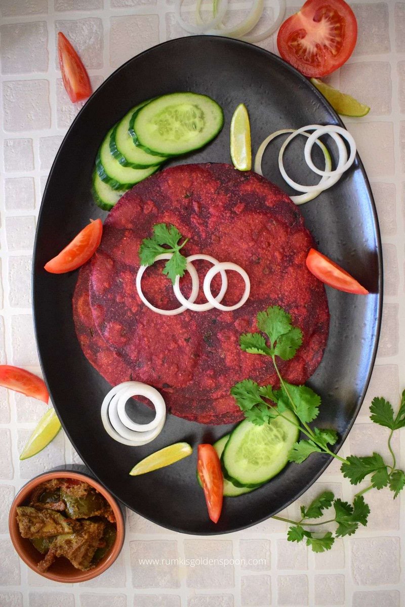 RumkiSpoon's tweet photo. Recipe link: https://t.co/zz9uRDHoVH
#beetrootparatha aka #beetrootroti is one of the #healthy #delicious #Indianbreadrecipes for #breakfast. This #paratharecipe can be consumed in breakfast brunch lunch & in dinner
#homemade #indianfoodbloggers #delicious #vegetarian #goodfood https://t.co/JYS4jF4R0Q