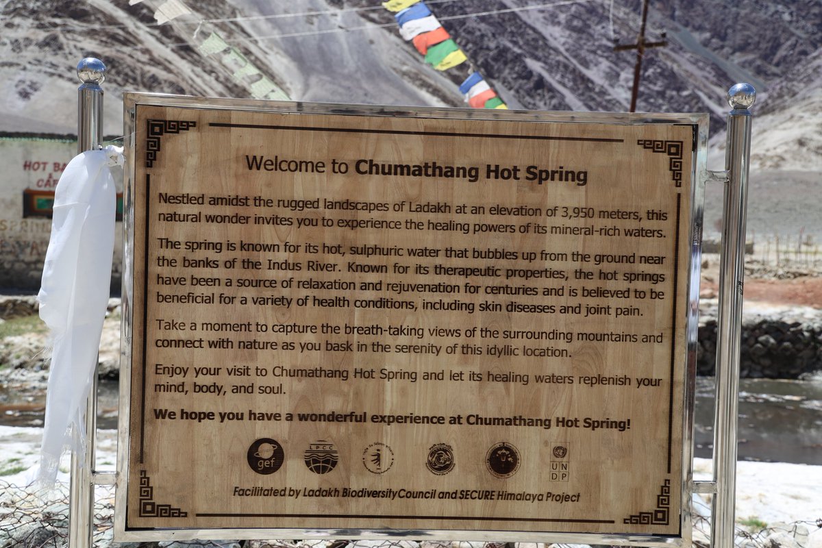 utladakhtourism's tweet photo. On #InternationalDayForBiologicalDiversity, a cleanliness drive was organised by @utladakhtourism at the Chumathang Hot Spring in Nyoma sub-division
#KeepLadakhClean
@DIPR_Leh @DIPR_Kargil @LAHDC_LEH @sectourismutl @NyomaSub https://t.co/K3QO78r0fW
