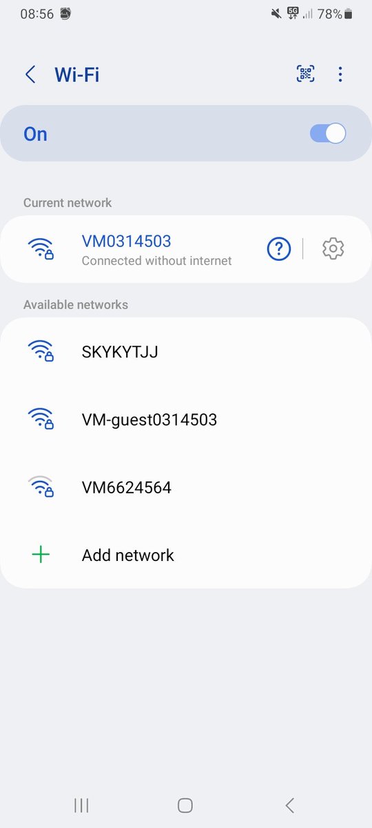 Anyone else with <a href="/virginmedia/">Virgin Media ❤️</a> have this issue with their broadband? Saying its connected without Internet?! Anyone have any fixes? 
My mobile keeps using mobile data in the house used over 3gb so far which I never do unless I'm abroad
