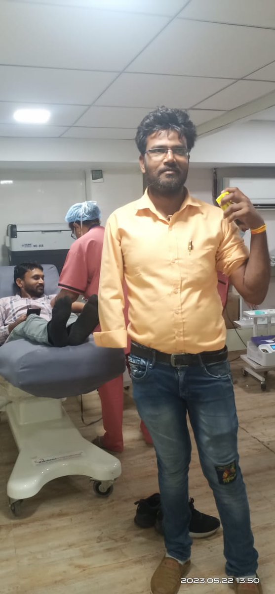 दिव्यांग grs के द्वारा रक्तदान