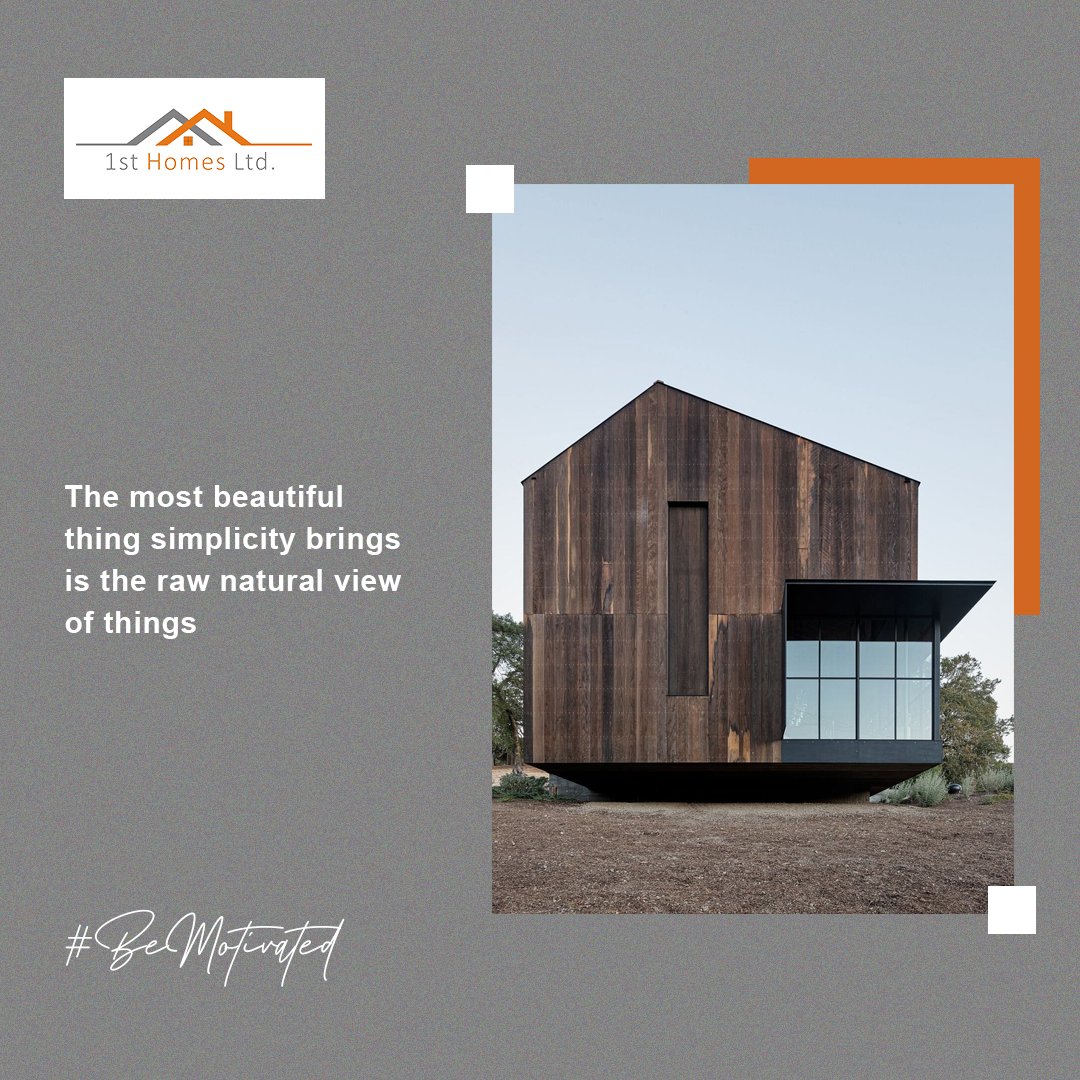 'The Most Beautiful thing simplicity brings is the raw natural view of things'

Just some inspiration for you to keep things simple at all times.

We Love you.

#weeklyinspiration #mondaymotivation #Mondaythoughts   #beinspired #RealEstate