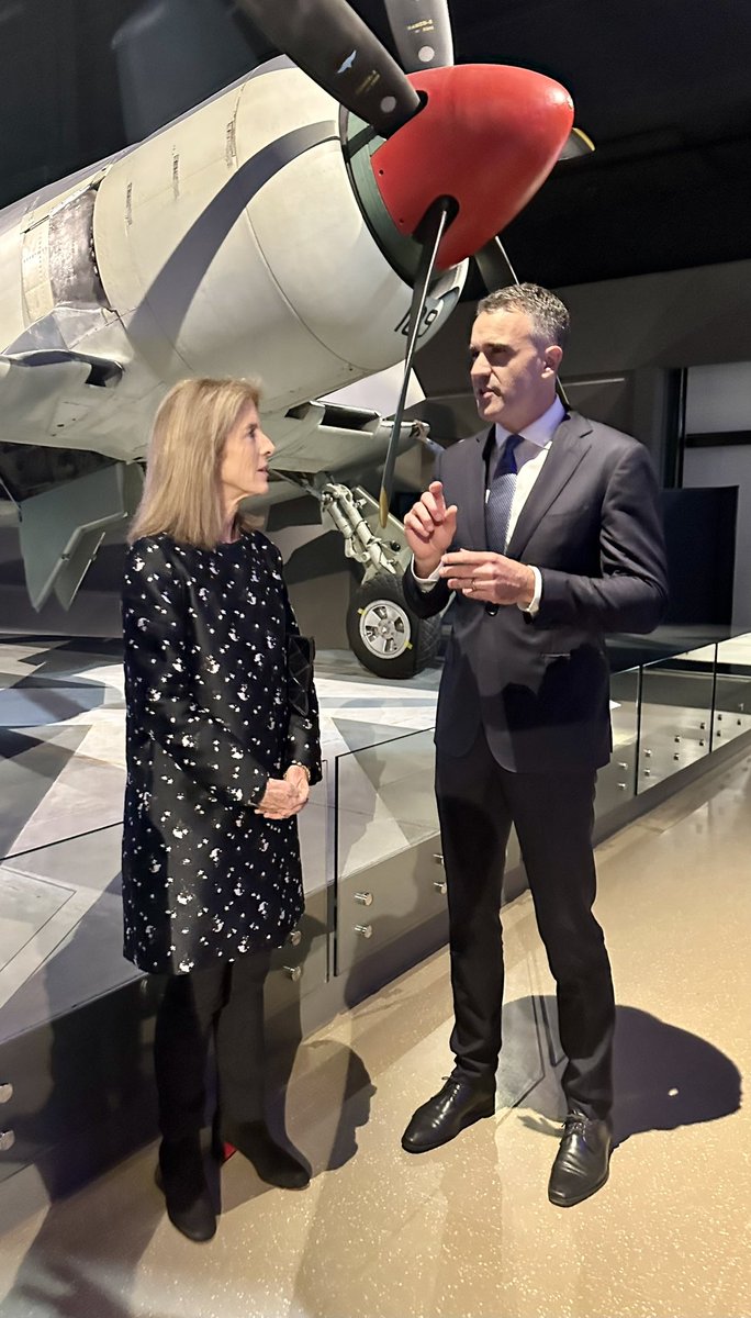 PMalinauskasMP's tweet photo. Great to catch-up again with US Ambassador Caroline Kennedy at @TheTiser Defending Australia event in Canberra
@USEmbAustralia #DefendingAustralia https://t.co/036jzISbOo