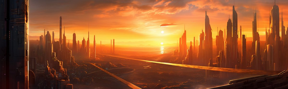 GM #Ulterians! 🌅 

With every sunrise, we're one step closer to a free and independent Ultera. Keep up the fight! ✊ 

#FightForFreedom #NewDay #SciFi #freedom #sunrise #rpg