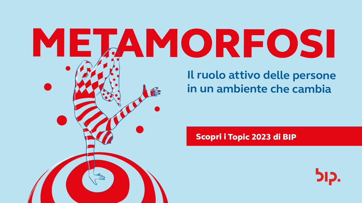 ➡️Come è cambiato il ruolo delle persone rispetto al disequilibrio dell’ambiente circostante? 
Scopri Metamorfosi, il nuovo Graphic Novel realizzato dalla Content Factory BIP, nato per raccontare i temi che verranno affrontati nel 2023👉 metamorfosi.bip-group.com