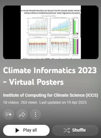 Missing #CI2023? 🙁 Turn that frown upside down! 🙂 Recorded presentations from this year's conference are now live on YouTube at youtube.com/playlist?list=… 🎤 Craving more #CI2023 content? 👀 Virtual posters are also available on YouTube at youtube.com/playlist?list=… 📈
