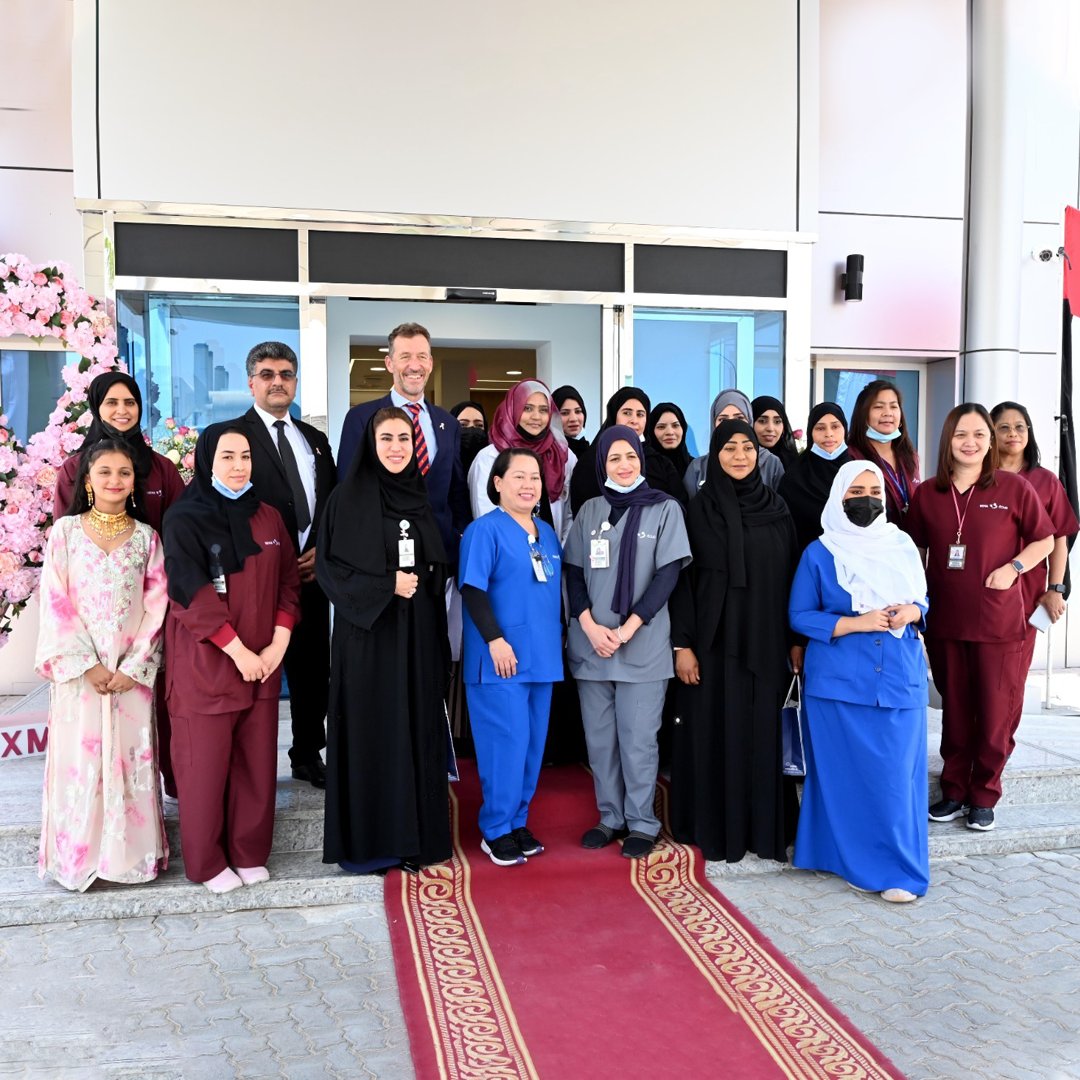 tawamseha's tweet photo. SEHA reopens Tawam Hospital’s Breast Care Center in Al Ain following extensive maintenance and renovation https://t.co/5pSSQjJWhr