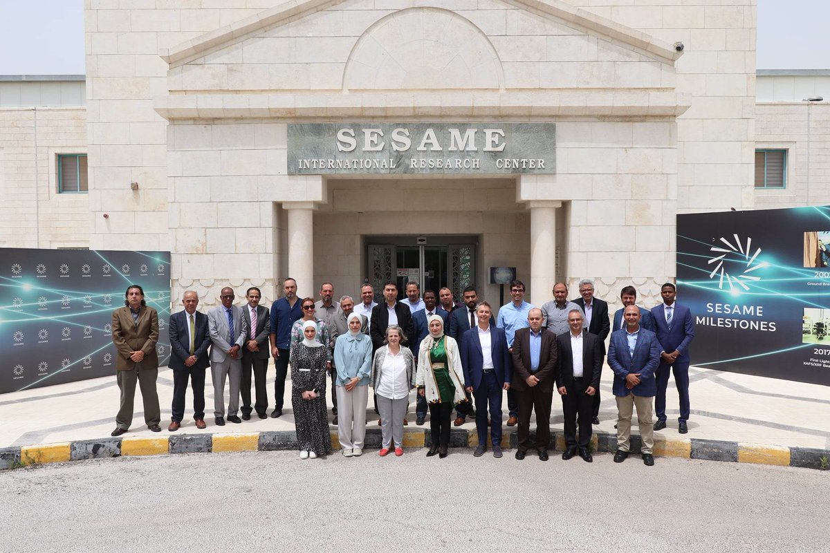 SESAME is hosting ASREN Regional Meeting, welcome to SESAME <a href="/ASRENorg/">ASREN</a> @eu_near  <a href="/GEANTnews/">GÉANT (@geant@mstdn.social)</a>