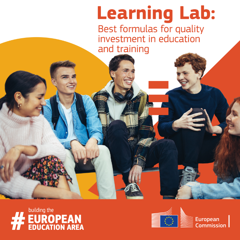 EUErasmusPlus's tweet photo. The #LearningLabEU is driven by a shared passion for high-quality education.
Together, we're working to create more and better investment that will pave the way for future generations. Join us in transforming education and training!