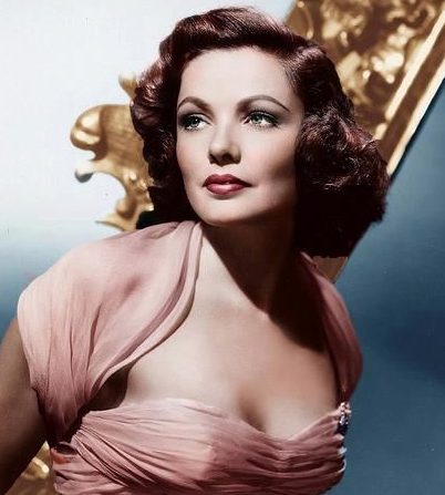 Peter Oxley on Twitter: "GENE TIERNEY Hollywood star of the 40's and 50