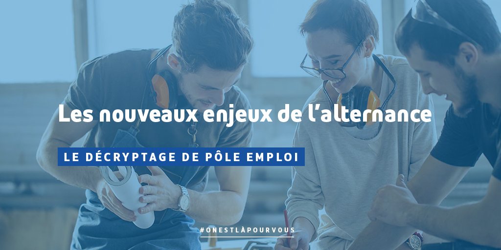 90 % des entreprises et alternants satisfaits par l'#alternance : comment expliquer ce succès ? ✅

🔎 Cet outil de #formation connaît un véritable regain d’attractivité et de nombreuses transformations depuis 2018 ➡️ pole-emploi.org/accueil/actual… #AvecPôleEmploi #apprentissage #emploi