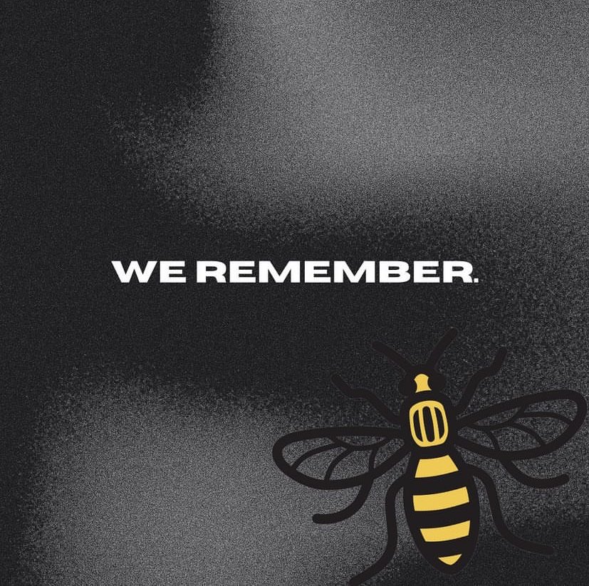 ReloadItmag's tweet photo. #OnThisDay 6 years ago, the #Manchester arena bombing claimed the lives of 22 music-lovers. https://t.co/q6eanpQhSC