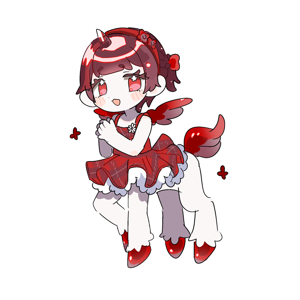 「ドキドキちゃん #アンティーユ」|らいかんりかんとのイラスト