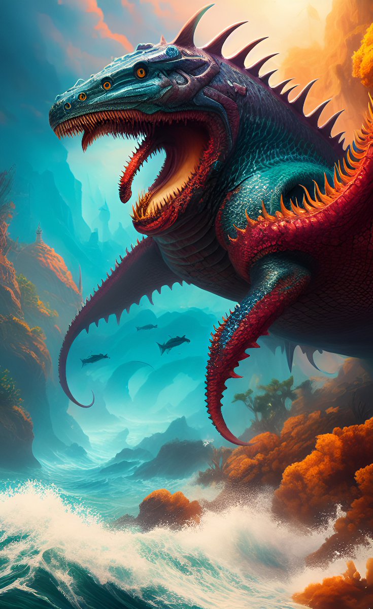 foolfroky's tweet photo. #art #DigitalArtist #digitalpainting #digitaldrawing #นักวาด #cartoon #ocean #drawing #Seamonster #digitalart #วาดรูป #ทะเล #MONSTERS https://t.co/sFfZTw9YIW