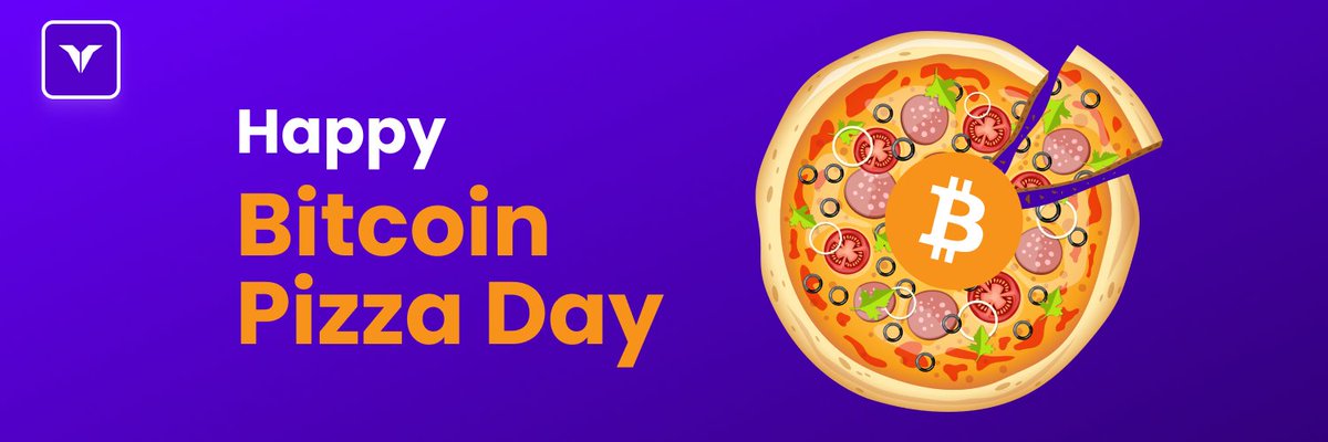 vigetfit's tweet photo. Happy #BitcoinPizzaDay to everyone!
πToday, we celebrate the first-ever Bitcoin transaction and the amazing journey since. Your support keeps pushing us, and the whole crypto world, forward. Here's to you, and to many more slices of progress! #Varadium #BTC #Cryptocurrency #CommunityLove
