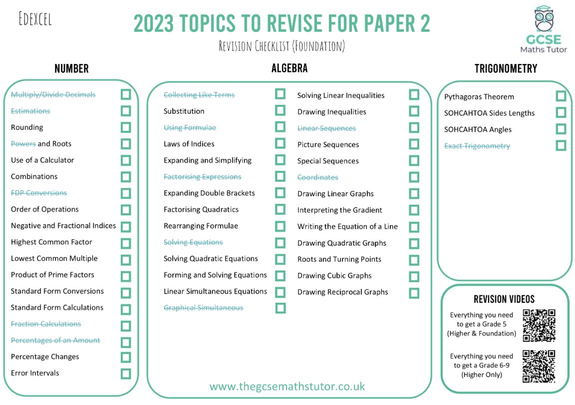 The GCSE Maths Tutor tweet media