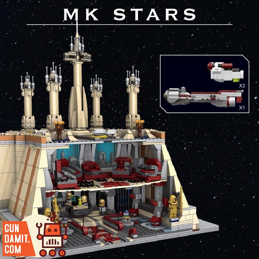 [Coming Soon] Mould King 21036 Jedi Temple
Material: ABS
Size: 45 x 39 x 40cm / 17.7 x 15.3 x 15.7'
Pieces: 3745 pcs
$129.99 Free Shipping
--------
👇links👇
gundamit.store/MK-21036

#mouldking #BuildingSeries #ModularBuilding #city
#actionfigure #modelkit #Gundamit #GD