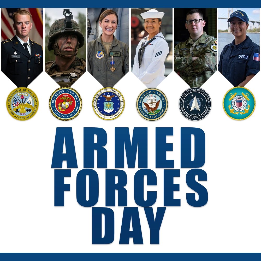 #ussgeraldrford celebrates Armed Forces Day, May 20. 🇺🇸 

#usnavy #usarmy #usmarines #usairforce #uscoastguard #usspaceforce