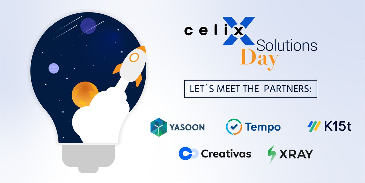 Also, join us for a deep dive into Smart Courses in the breakout session! lnkd.in/eX-KvErb 

Honored to join a remarkable lineup of partners at this event: @yasoonOfficial , @k15t_ , @TempoHQ , and @XrayApp.   
See you there! 
#celixsolutionsday #atlassianpartner