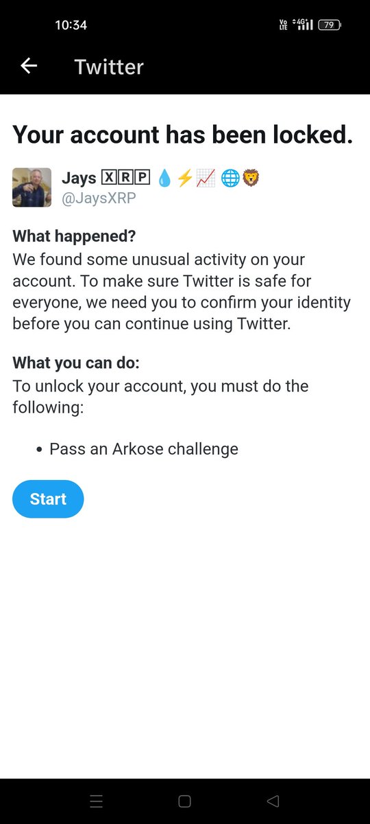 JaysXRP's tweet photo. @Flarelives_ I don't believe this as a real account as I send a message and I'm locked out, very strange https://t.co/Q3hGREmuhw