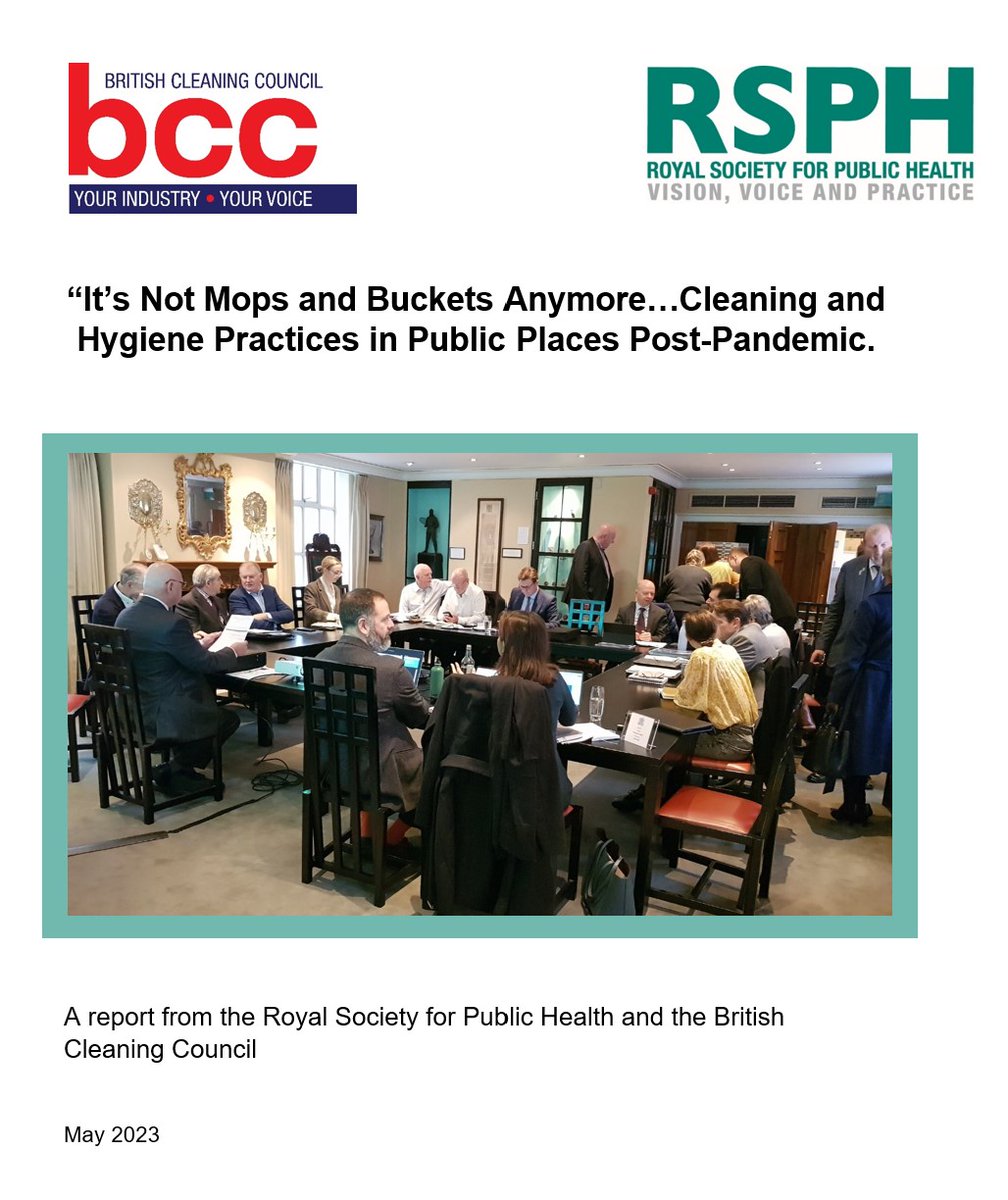 BritishCleaning's tweet photo. A new report backed by the BCC, the @R_S_P_H and 22 organisations from across the cleaning, hygiene and waste industry has identified two priority measures that Government should take.

https://t.co/5XXsl9z1bL https://t.co/OsijvGQarI