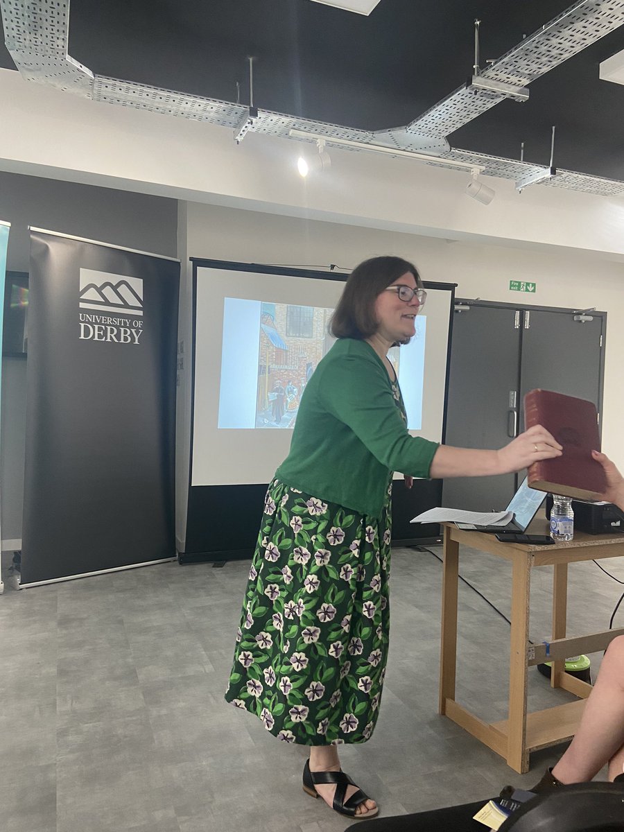 SHED_uk's tweet photo. Fantastic start to the #civiclab series of talks taking place every morning this week in partnership with @DerbyBookFest hosted by @Artcore_UK Proud to be part of #Civiclab and seeing our #civic commitment and community growing.  @Derby_Civic @DerbyUniPress @DerbyUni @DerbyUniVC https://t.co/hvMvQKbk7K