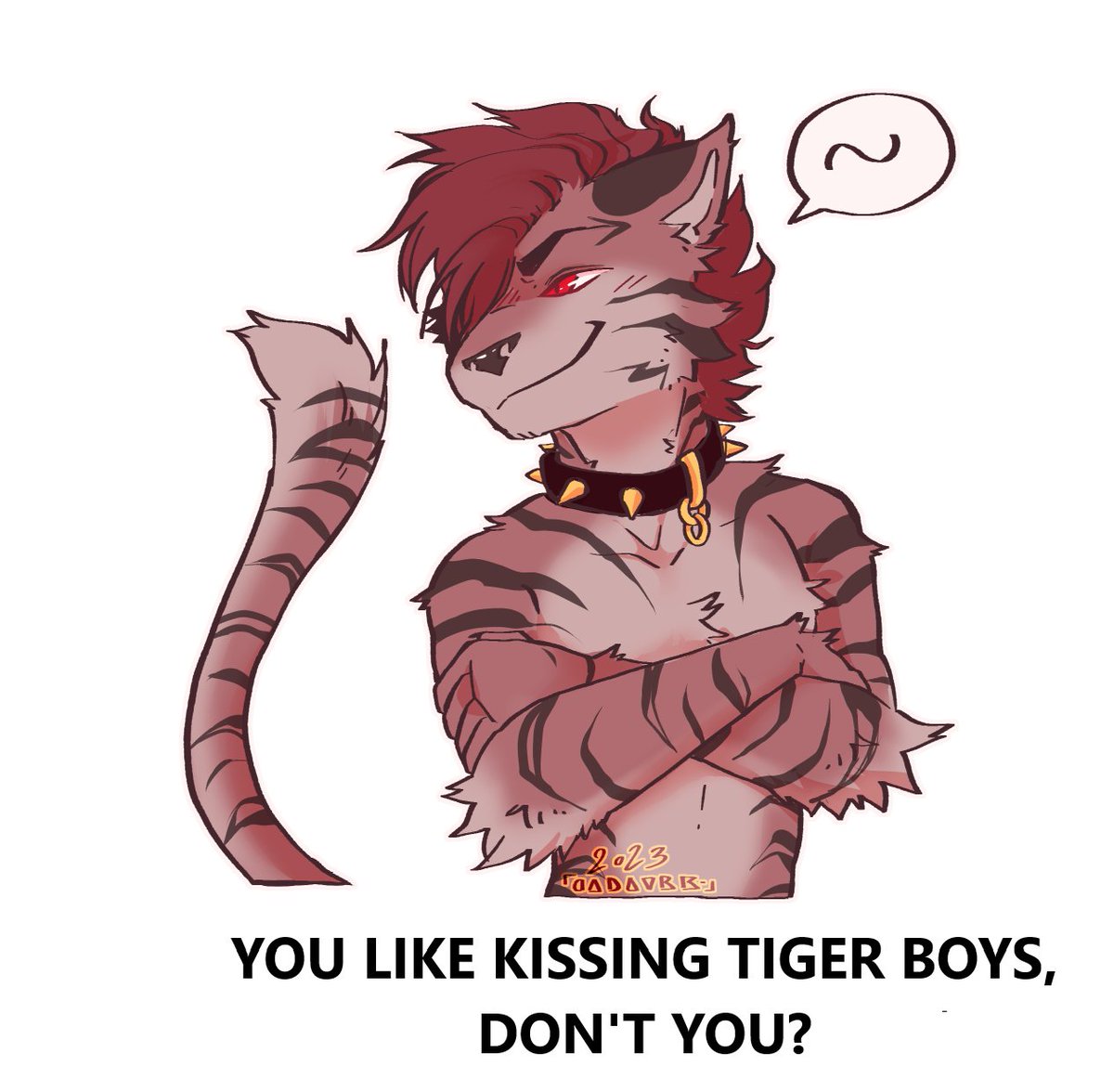 TigerLut's tweet photo. I bet you do.~

( 🎨 @/Cadavren ) https://t.co/h1sWsDzpyz