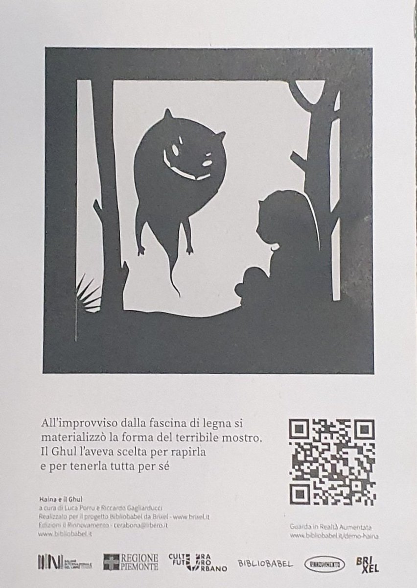 piemonte_italia's tweet photo. "Haina e il #Ghul" (#IlRinnovamento) libro per bambini in realtà aumentata, ispirato a una storia della tradizione araba, al #SalTo23 in #SalaArancio in collaborazione con #FondazioneGiorgioAmendola e #Brixel. #piemontedavivere #AssociazioneIslamicadelleAlpi https://t.co/nCb0Jpx5qI
