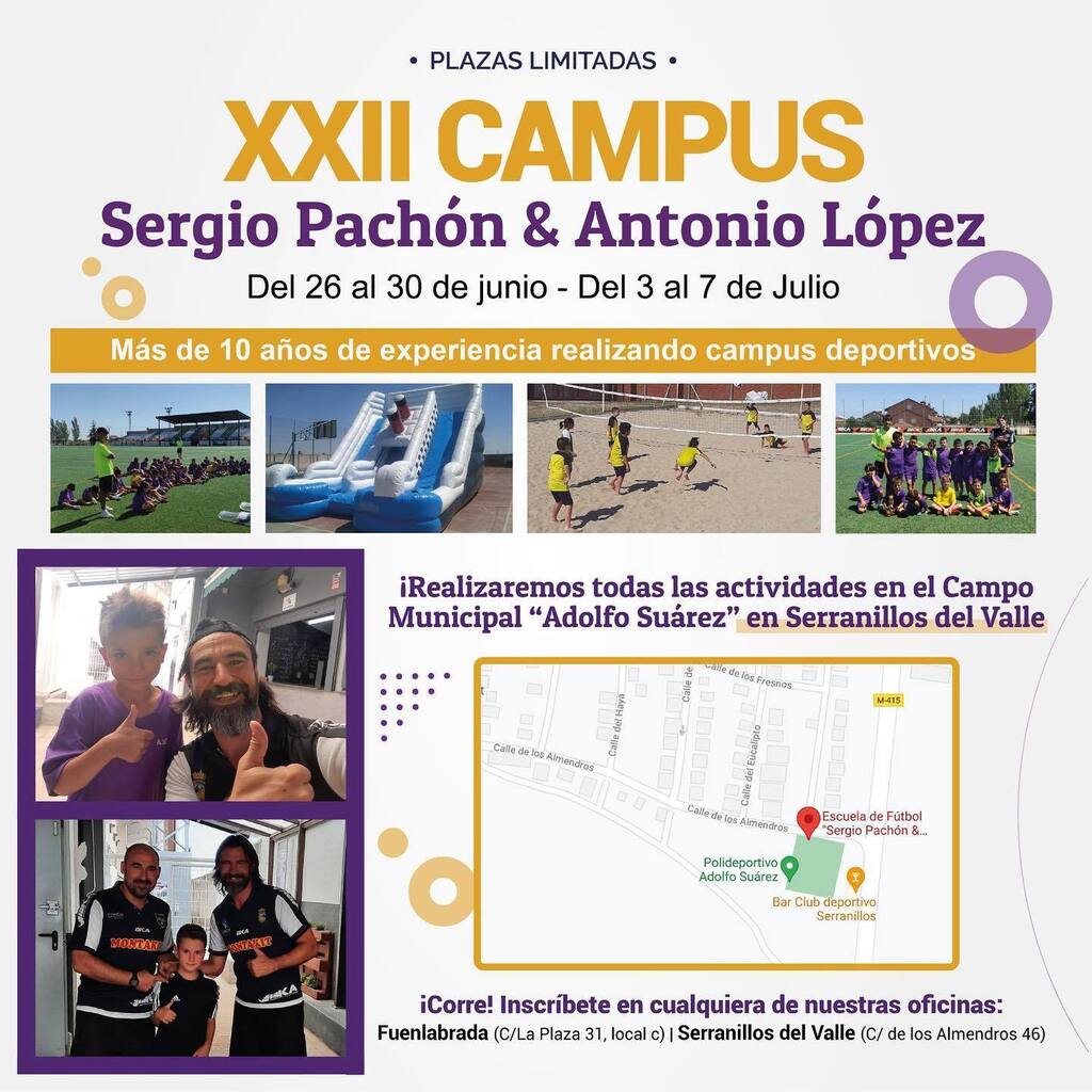 Escuela de Fútbol Sergio Pachón & Antonio López tweet media