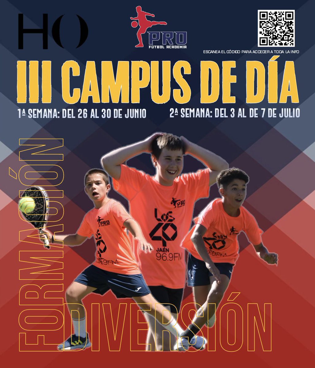 III CAMPUS PROFÚTBOL ACADEMIA

Formación y diversión asegurada, inscripciones abiertas.

🔴⚪️🔵PROgresa con tu equipo, perfecciona con nosotros 🔵⚪️🔴