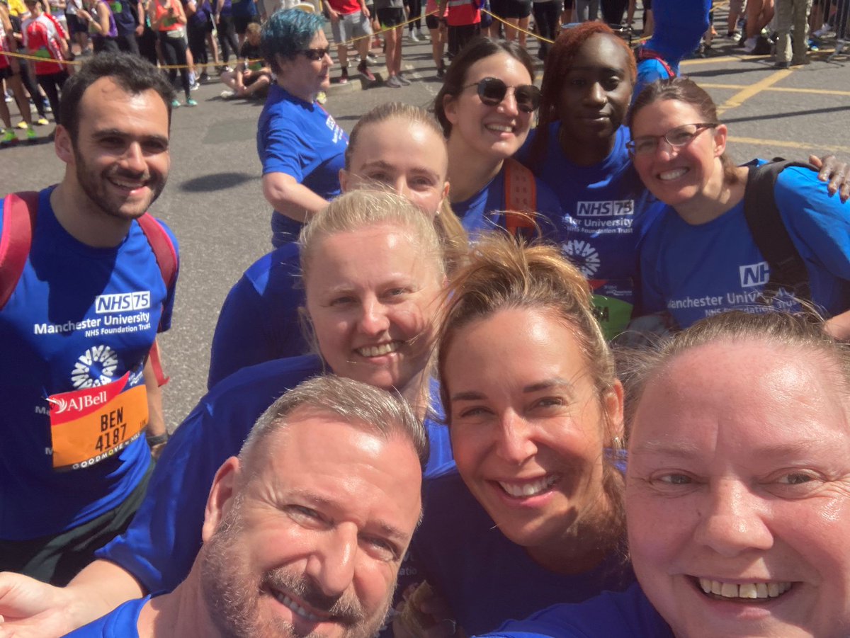 Well-done central crisis team on a great run yesterday as part of the #MFTBlueWave ! <a href="/mcrlco/">Manchester Local Care Organisation</a>