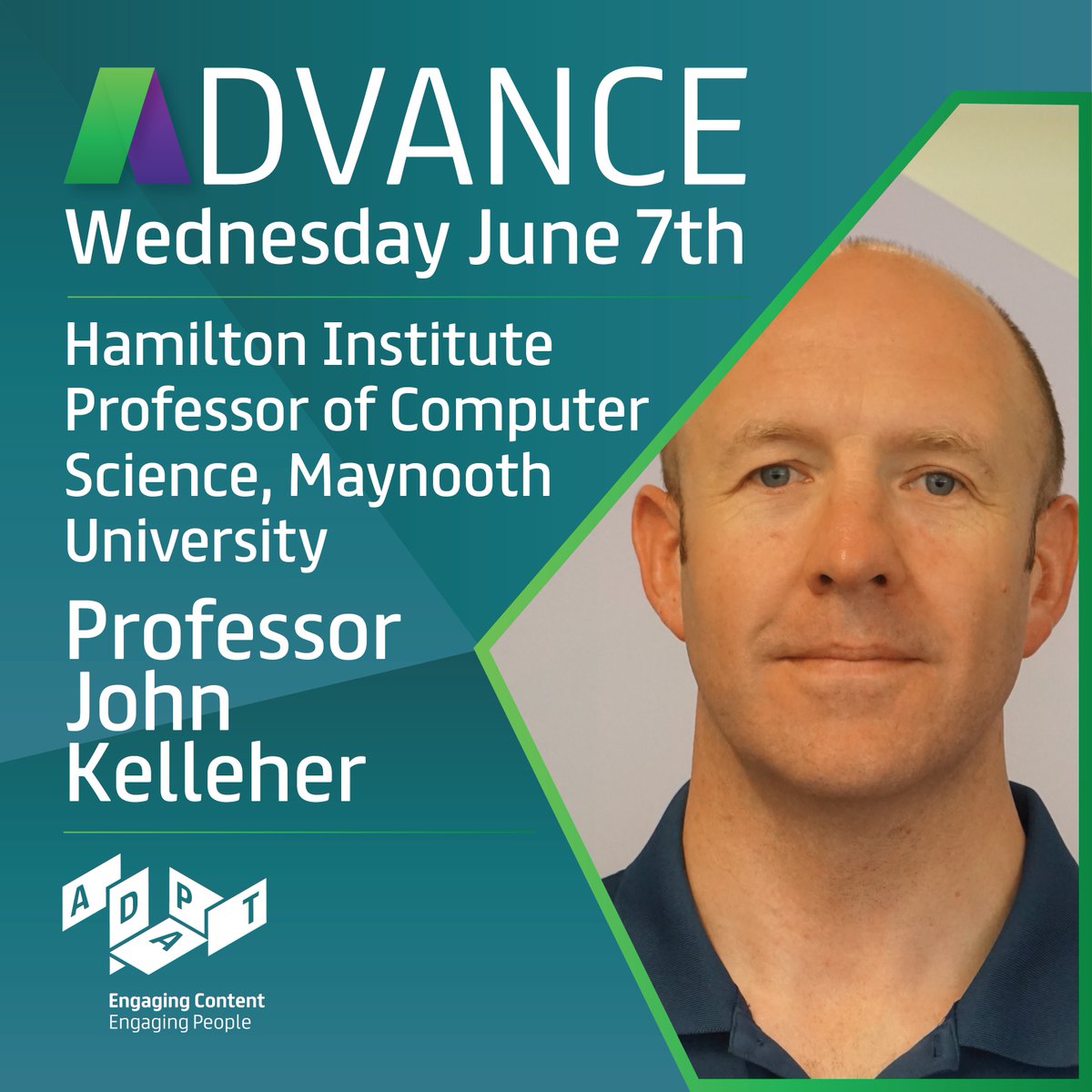 The ADAPT Centre (@adaptcentre) on Twitter photo Our own Prof <a href="/johndkelleher/">JohnDK</a> of <a href="/MaynoothUni/">Maynooth University</a> will speak on the opportunities, challenges and future for #GenerativeAI at #ADVANCE2023 <a href="/tcddublin/">Trinity College Dublin</a> on 7th June.
Register: bit.ly/3BhTnBi Our own Prof <a href="/johndkelleher/">JohnDK</a> of <a href="/MaynoothUni/">Maynooth University</a> will speak on the opportunities, challenges and future for #GenerativeAI at #ADVANCE2023 <a href="/tcddublin/">Trinity College Dublin</a> on 7th June.
Register: bit.ly/3BhTnBi