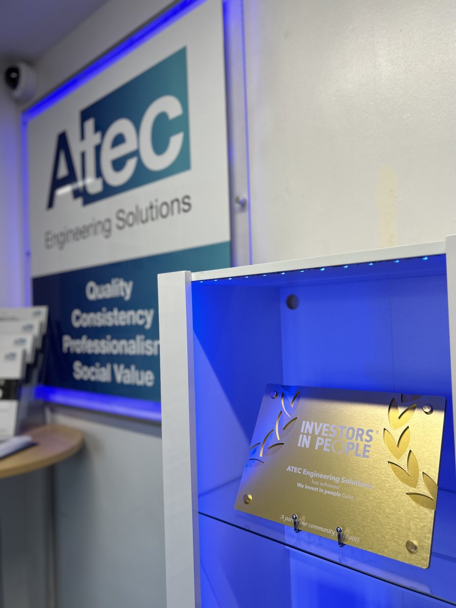 atec_solutions's tweet photo. We're Investors in People Gold! 🥇

Following our review, we are thrilled to have been awarded @IIP Gold..

From our people to our processes we invest, so that everyone has room to grow and develop with us! 🌱✨ https://t.co/Qu3r4nLi0X