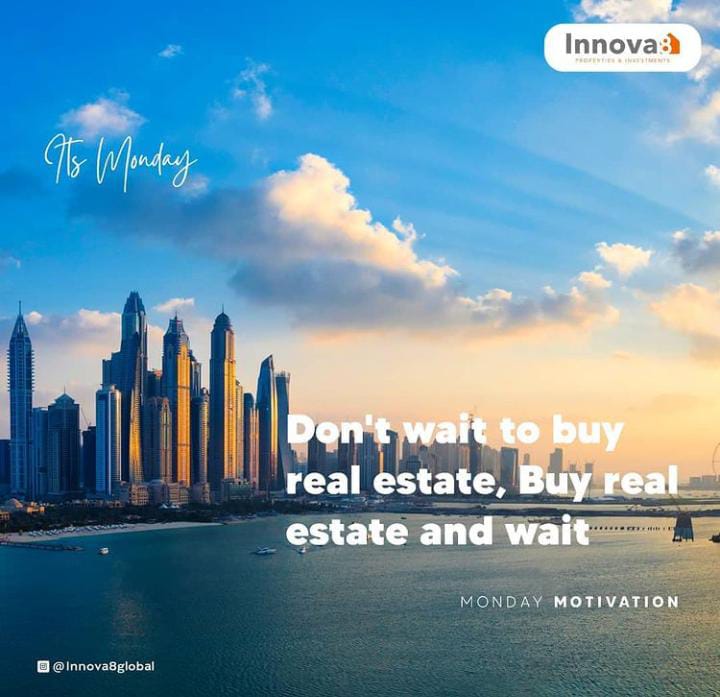 Innova8Africa's tweet photo. Mondays are the opportunities God gave to do what you couldn't last week.
Make that call, hold that meeting and buy our land. 😁😉
#innova8
#landbanking
#mondaymotivation https://t.co/n3XyX05dvD