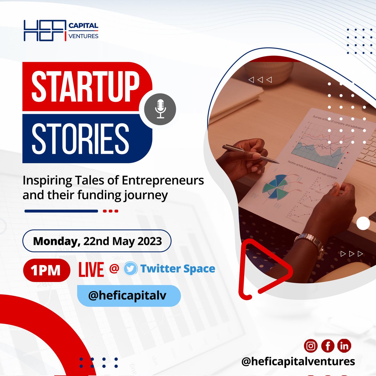 Are you an Entrepreneur or startup founder then don't miss out on this insightful discussion on Startup Stories: Inspiring Tales of Entrepreneurs and their funding journey. 
Date: Monday, 22nd May 2023 
Time: 1 pm 
Platform: Twitter space