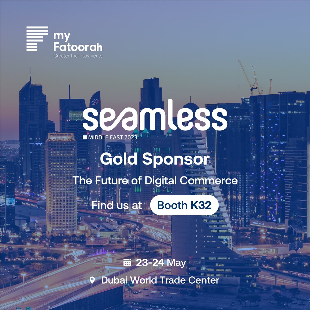 We'll be proudly serving as a gold sponsor at the #SeamlessDXB expo, where the future of digital commerce takes center stage. 📳🌐

Our CEO will be speaking on Day 2 of the event, shedding light on 'The future of cross-border payments: supporting the next generation for a…