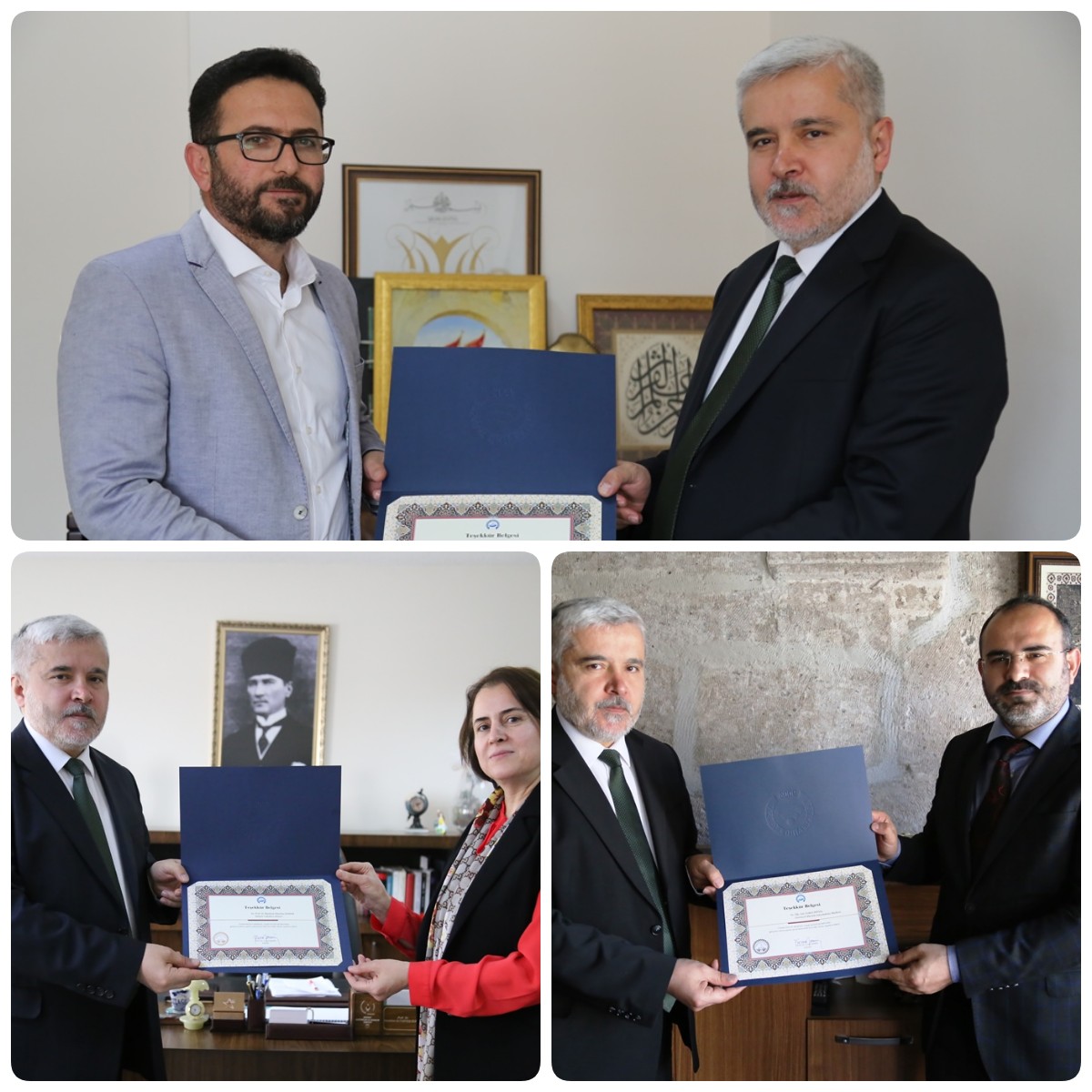 aksarayedutr's tweet photo. Şahin, Dekanlar ve Müdürlerle Vedalaştı

@ProfYusufSahin, fakülte dekanları ile yüksekokul, meslek yüksekokulu ve enstitü müdürlerini ziyaret ederek vedalaştı.

🔗https://t.co/qj9XMezw32 https://t.co/tszmQVQMY5