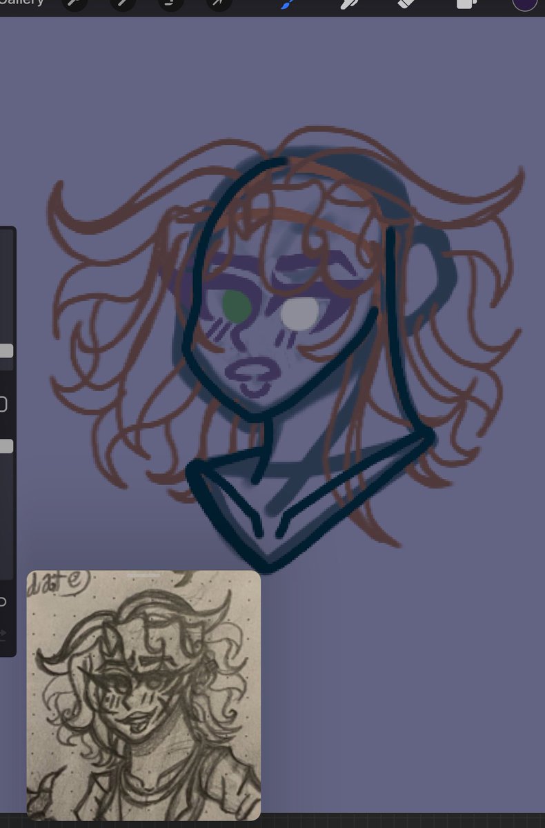 the_mystic_zim's tweet photo. Hiii! 👋, Wanted to show something that I’m working on. This is a sketch so far of Percy ⭐️. I'll probably continue this drawing of Percy soon 📼🦋
-🌸Tags:🌸-
#FNF_90s_Mod, #FNF, #Mystic_Art https://t.co/Nso3jzBl04