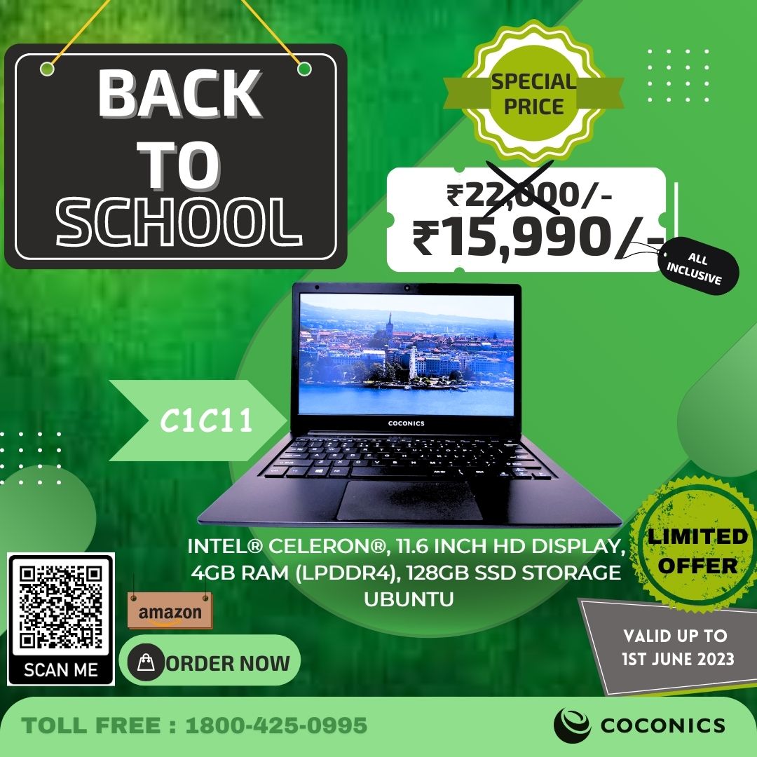 Coconics_india's tweet photo. Back to School

#coconics #technology #BackToSchool #students #schools #discount #inspiration https://t.co/w9l5XESWqP