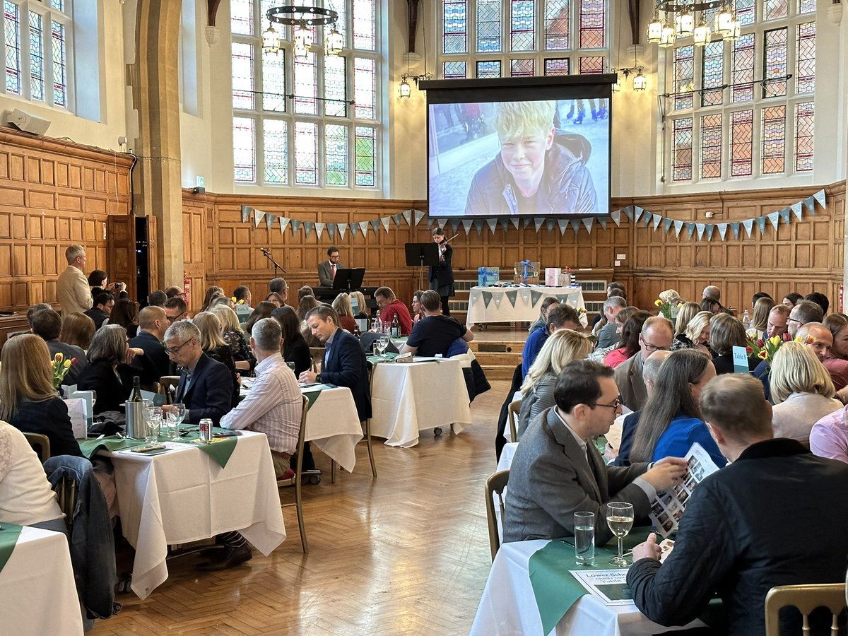 harves79's tweet photo. A fantastic evening for our @STJLowerSchool Charity Night. Outstanding performances, delicious menu and a very healthy amount raised for @leatherheadhub! https://t.co/j88RQysqsU
